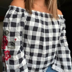 Off the shoulder top